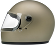 BILTWELL Gringo S Helmet - Flat Titanium - XS 1003-203-101