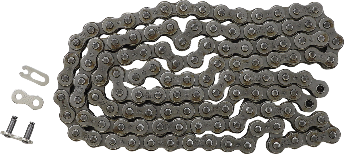 JT CHAINS JTC520HDR118SL 520 HDR - Competition Chain - Steel - 118 Links | Adventure/ATV/UTV