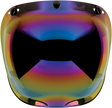 BILTWELL Bubble Shield - Rainbow Mirror 2001-223