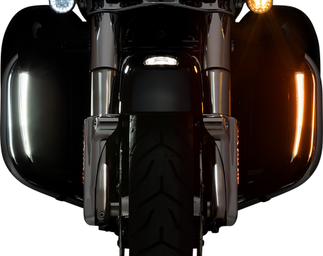 CIRO Lower Fairing Lights - Chrome 45800