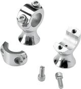 BILTWELL 1-3/4" Slimline Handlebar Risers - Polished 6401-302-175