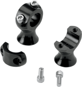 BILTWELL 1-3/4" Slimline Handlebar Risers - Black 6401-201-175