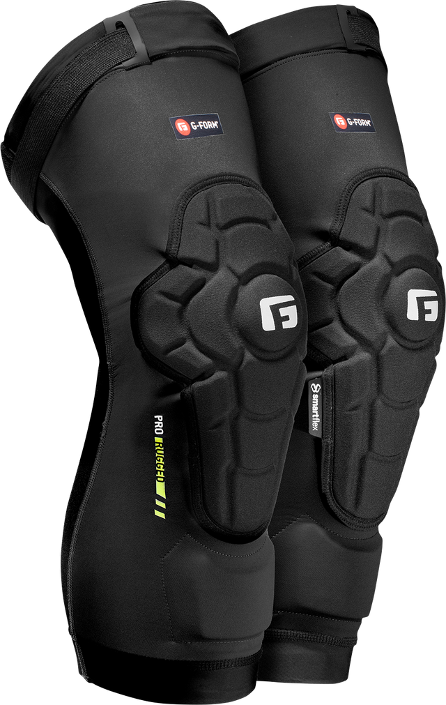 G-FORM Pro-Rugged 2 Knee Guards - Black - XL KP3402016 - Cycle City Outdoors