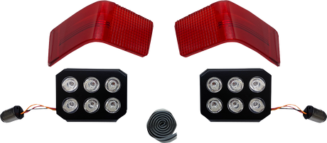 Custom Dynamics LED Light - Tour-Pak - Red CD-TP-13-R - Cycle City Outdoors