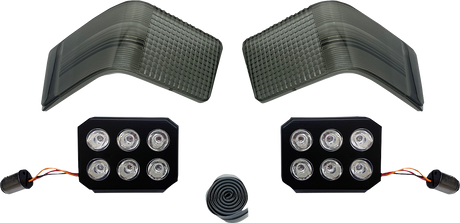 Custom Dynamics LED Light - Tour-Pak - Smoke CD-TP-13-S - Cycle City Outdoors