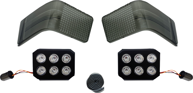 Custom Dynamics LED Light - Tour-Pak - Smoke CD-TP-13-S - Cycle City Outdoors