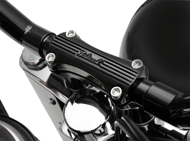BILTWELL 2" Thunder Handlebar Risers - Black 6402-201-02
