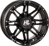HIGH LIFTER Wheel - HL3 - Front/Rear - Gloss Black w/Machined - 14x7 - 4/110 - 4+3 (+10 mm) 14HL03-1110
