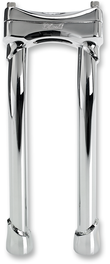 BILTWELL Murdock Handlebar Risers - Pullback - 12" - Chrome 6404-105-12