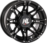 HIGH LIFTER Wheel - HL3 - Front/Rear - Gloss Black - 12x7 - 4/110 - 4+3 (+10 mm) 12HL03-1210