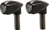 KODLIN USA 3-1 Bullet Rear Indicator Lights - Grooved - Black K68461