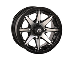 HIGH LIFTER Wheel - HL10 - Front/Rear - Gloss Black w/Machined - 12x7 - 4/110 - 4+3 12HL10-1110