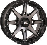 HIGH LIFTER Wheel - HL10 - Front/Rear - Matte Black/Smoke - 14x7 - 4/110 - 5+2 (+30 mm) 14HL10-1610