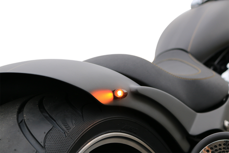 KODLIN USA 3-1 Bullet Rear Indicator Lights - Smooth - Black K68463