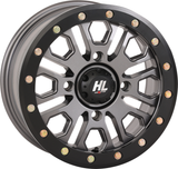 HIGH LIFTER Wheel - HL23 Beadlock - Front/Rear - Gun Metal Gray - 15x7 - 4/137 - 5+2 (+38 mm) 15HL23-1537