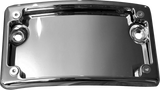 KODLIN USA License Plate Kit - Curved - Chrome KUS20101