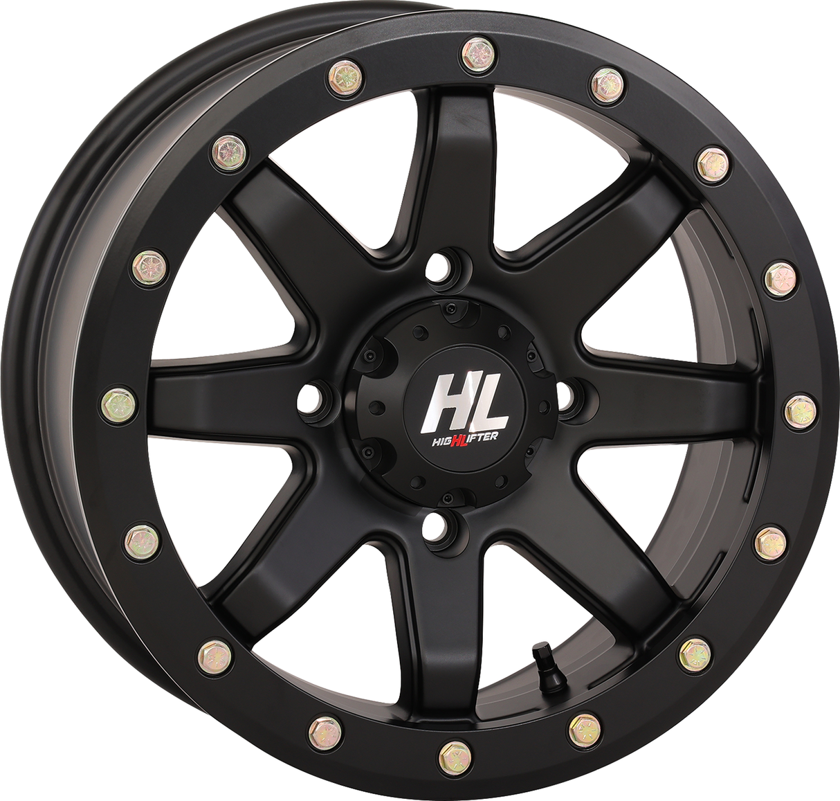 HIGH LIFTER Wheel - HL9 Beadlock - Front/Rear - Matte Black - 14x7 - 4/156 - 6+1 (+50 mm) 14HL09-1457
