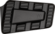 KODLIN USA Trackboard Brake Pedal Pad - Aluminum - Black K73242
