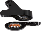 KODLIN USA LED 2-1 Front Turn Signal w/ Running Light - Black K68500