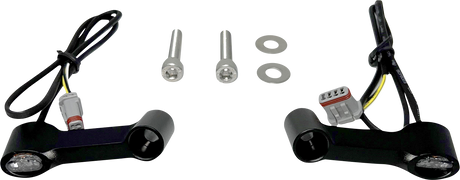 KODLIN USA Front Turn Signals - Sportster S - Black K68497