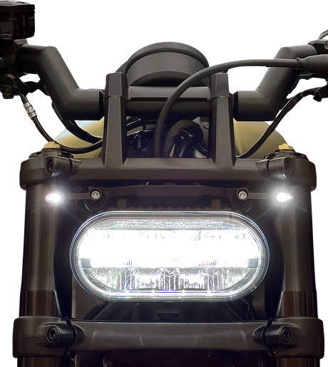 KODLIN USA Front Turn Signals - Sportster S - Black K68497