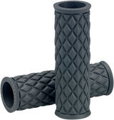 BILTWELL Alumicore Grips - Replacement - Gray 6706-0501