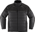 ICON Ghost Puffer Jacket - Black - Large 2820-6192