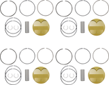 JE PISTONS Piston Kit - 82.00 mm - 13.5:1 CR - Suzuki GSX1300R '99-'07 379436