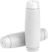 BILTWELL Recoil Bar Grips - 1" - White 6703-0201