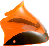 KLOCK WERKS Kolor Flare* Windshield - 8" - Orange Ice - FLTR KWW-01-0623