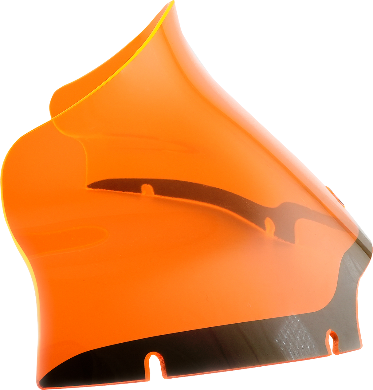 KLOCK WERKS Kolor Flare* Windshield - 9" - Orange Ice - FLTR KWW-01-0633
