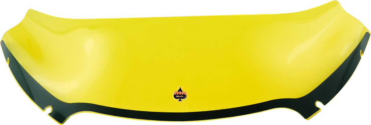 KLOCK WERKS Kolor Flare* Windshield - 6" - Yellow Ice - FLTR KWW-01-0629