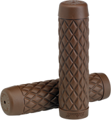 BILTWELL Torker Grips - 7/8" - Chocolate 6705-0478