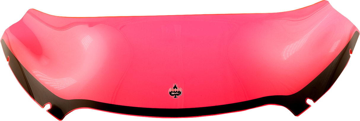 KLOCK WERKS Kolor Flare* Windshield - 6" - Pink Ice - FLTR KWW-01-0630