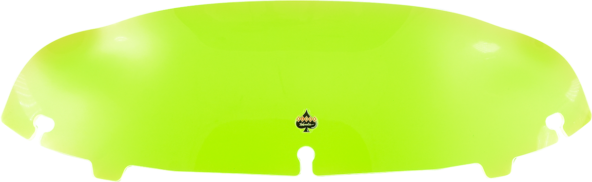 KLOCK WERKS Kolor Flare* Windshield - 4" - Green Ice - FLH KWW-01-0651