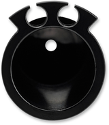 BILTWELL Whiskey Throttle Tube - Black 6603-201-01