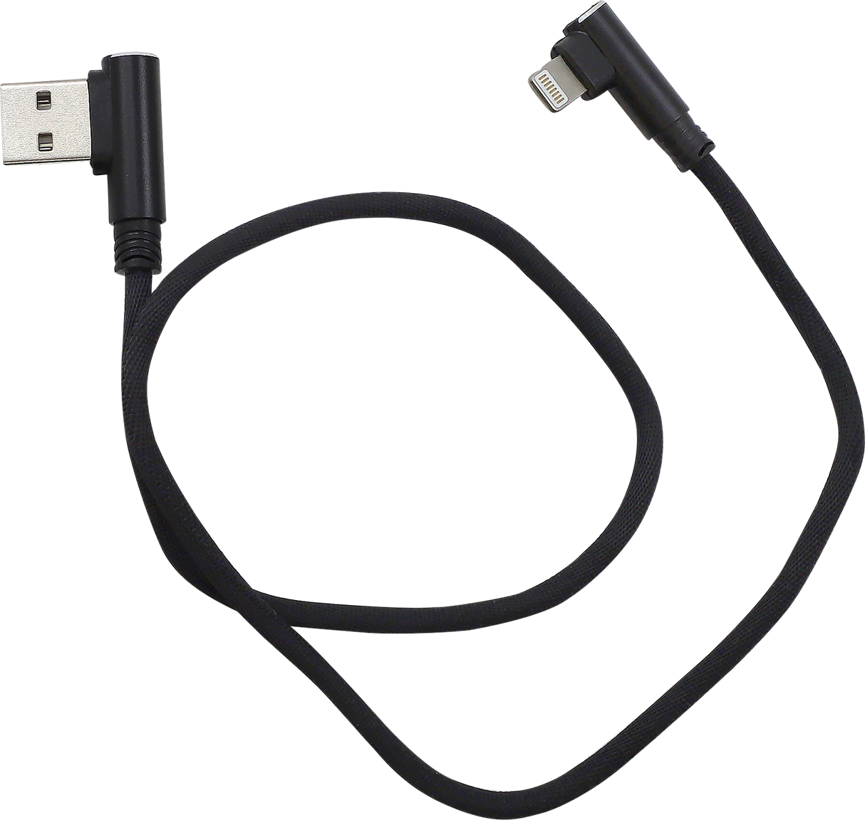 RIDEPOWER 90? USB to 90? Lightning Cable - Charger - Single-End - 18" RP90DEGUSBLHT18