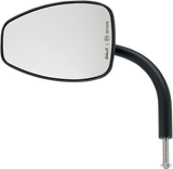 BILTWELL Mirror - Utility - Side View - Teardrop - Perch - Black - Each 6504-400-131