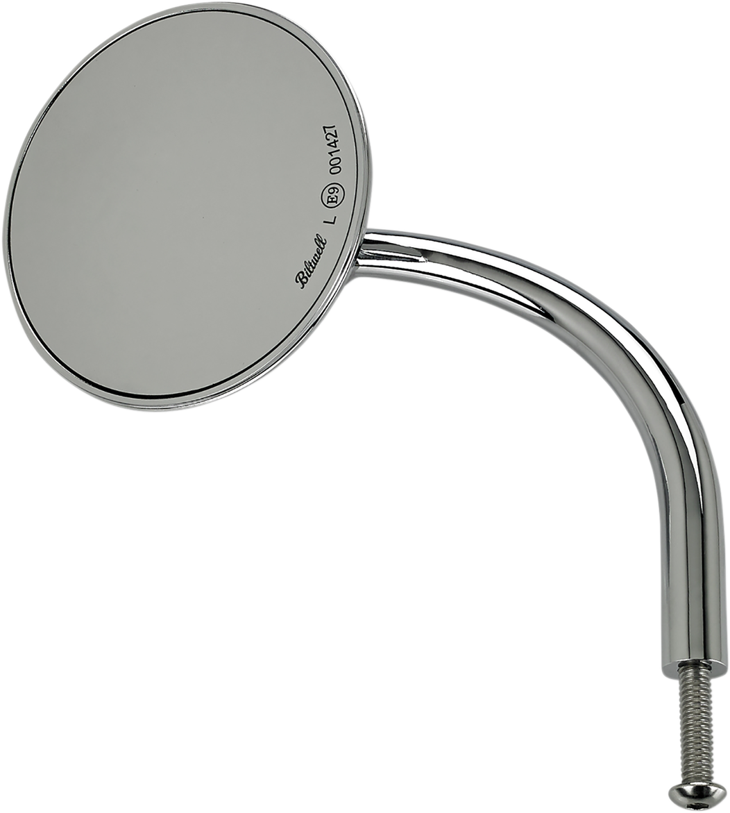 BILTWELL Mirror - Utility - Side View - Round - Perch - Chrome - Each 6503-400-531