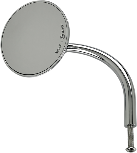 BILTWELL Mirror - Utility - Side View - Round - Perch - Chrome - Each 6503-400-531
