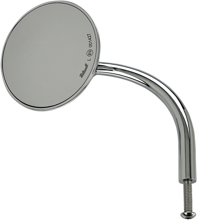 BILTWELL Mirror - Utility - Side View - Round - Perch - Chrome - Each 6503-400-531