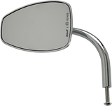 BILTWELL Mirror - Utility - Side View - Teardrop - Perch - Chrome - Each 6504-400-531