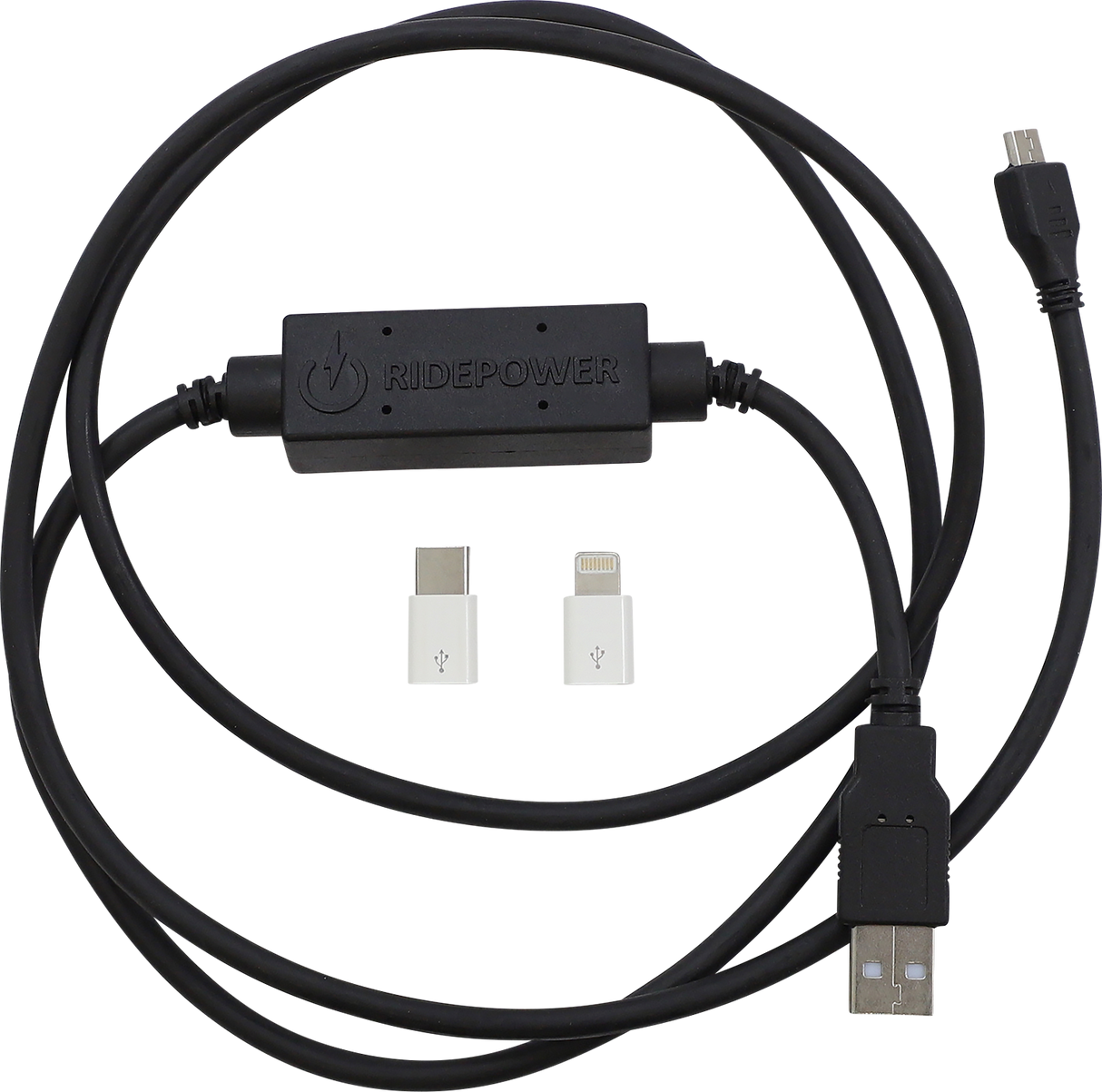 RIDEPOWER Phone Charging Cable - USB to Micro USB - 4' 1248USBMUSB4FT