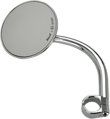 BILTWELL Mirror - Utility - Side View - Round - Clamp-On - Chrome - 1" 6503-501-531