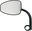 BILTWELL Mirror - Utility - Side View - Teardrop - Clamp-On - Black - 1" 6504-501-131