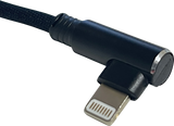 RIDEPOWER 90? USB to 90? Lightning Cable - Charger - Single-End - 18" RP90DEGUSBLHT18