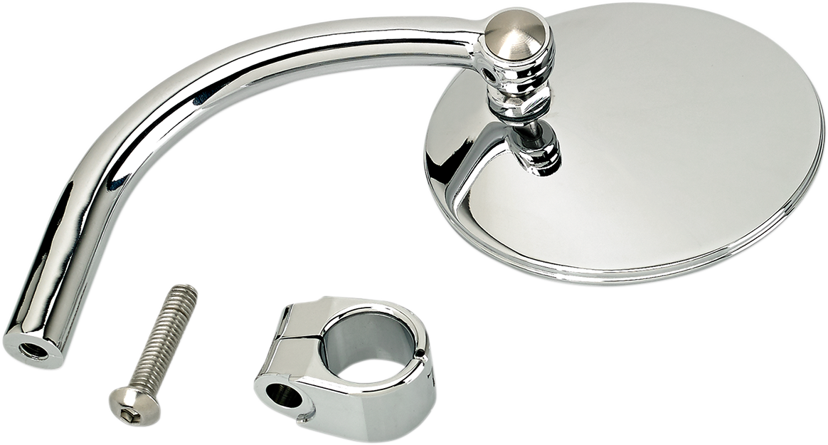 BILTWELL Mirror - Utility - Side View - Round - Chrome 6503-578-531