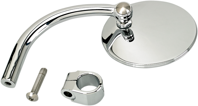 BILTWELL Mirror - Utility - Side View - Round - Chrome 6503-578-531