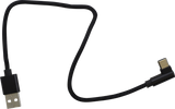 RIDEPOWER USB to 90? USB-C Cable - Charger - Single-End - 12" 90DEGUSBUSBC12