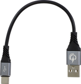 RIDEPOWER USB to USB-C Cable - Charger - Single-End - 7-1/2" RPUSBUSBC75